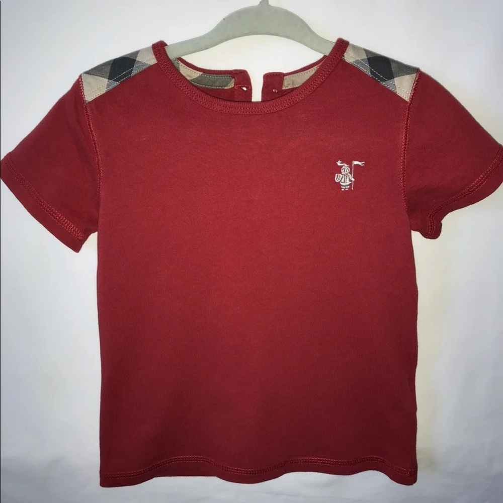 Burberry Boys’ Nova Check Accented Shirt